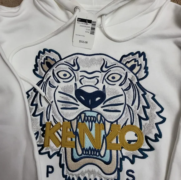 Kenzo Sweaters Brand New Small Kenzo Hoodie Poshmark